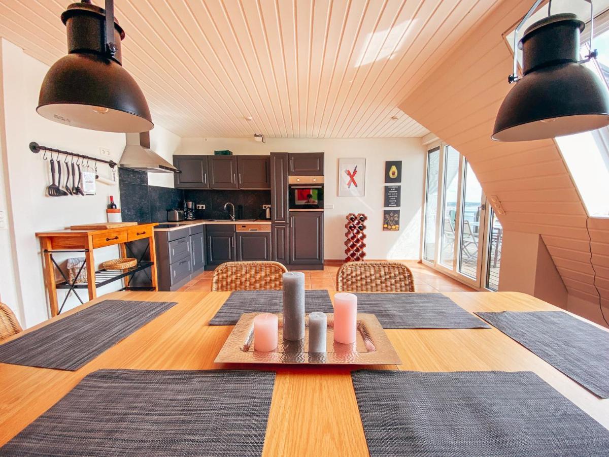 Rheinloft 3 - Grosse Giebelwohnung Mit Dachterrassen An Der Rheinpromenade Емерих Екстериор снимка